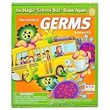 The Magic School Bus Rides Again: The World of Germs By Horizon Group USA, Homeschool STEM Kits For Kids, Includes Hands-On Educational Manual, Magnifying Glass, Petri Dish, Test Tubes & More, Multi