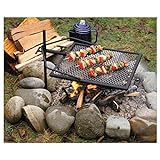 Adjust-A-Grill Camping Grill - Makes Outdoor Cooking Easier and Safer