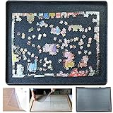 2000 Piece Puzzle Board with Cover and Puzzle Glue Sheets Set Lightweight Felt Board Extra Large 40.5' x 30.5' XL Portable Jigsaw Puzzle Table Tray Puzzle Accessories for Adults