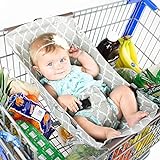 BINXY BABY Shopping Cart Hammock | The Original | Holds All Car Seat Models | Ergonomic Infant Carrier + Positioner