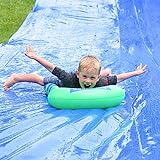 BACKYARD BLAST Giant Waterslide for Adults and Kids - Heavy Duty Large Slip Water Slide for Kids Backyard Outdoor Water Play Includes Inflatable Riders - 75'