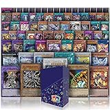 Yugioh Holo Rare Starter Bundle | 100+ Authentic Cards | 35x Holos or Holo Rares Guaranteed | Randomly Seeded Secret Rares & Gold Rares | GG Deck Box Compatible with Yugioh Cards