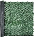VEVOR Artificial Ivy Privacy Fence Screen, 59'x118' Ivy Fence, PP Faux Ivy Leaf Artificial Hedges Fence, Faux Greenery Outdoor Privacy Panel Decoration for Garden, Decor, Balcony, Patio, Indoor