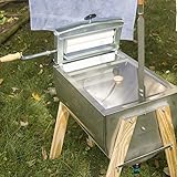Lehman's Own Laundry Agitator Hand Washer Tub and Wringer with Wooden Legs