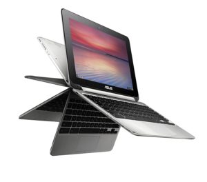 ASUS C100PA-DB02 10.1-inch Touch Chromebook Flip