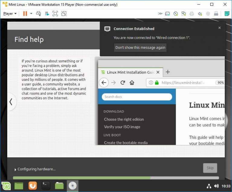 how to install vmware workstation player on linux